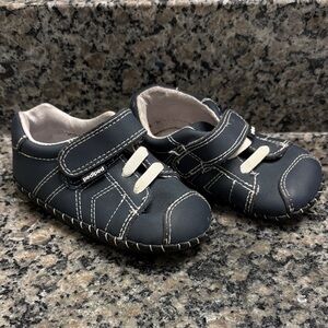 Pediped Dark Blue Baby Walker Shoes